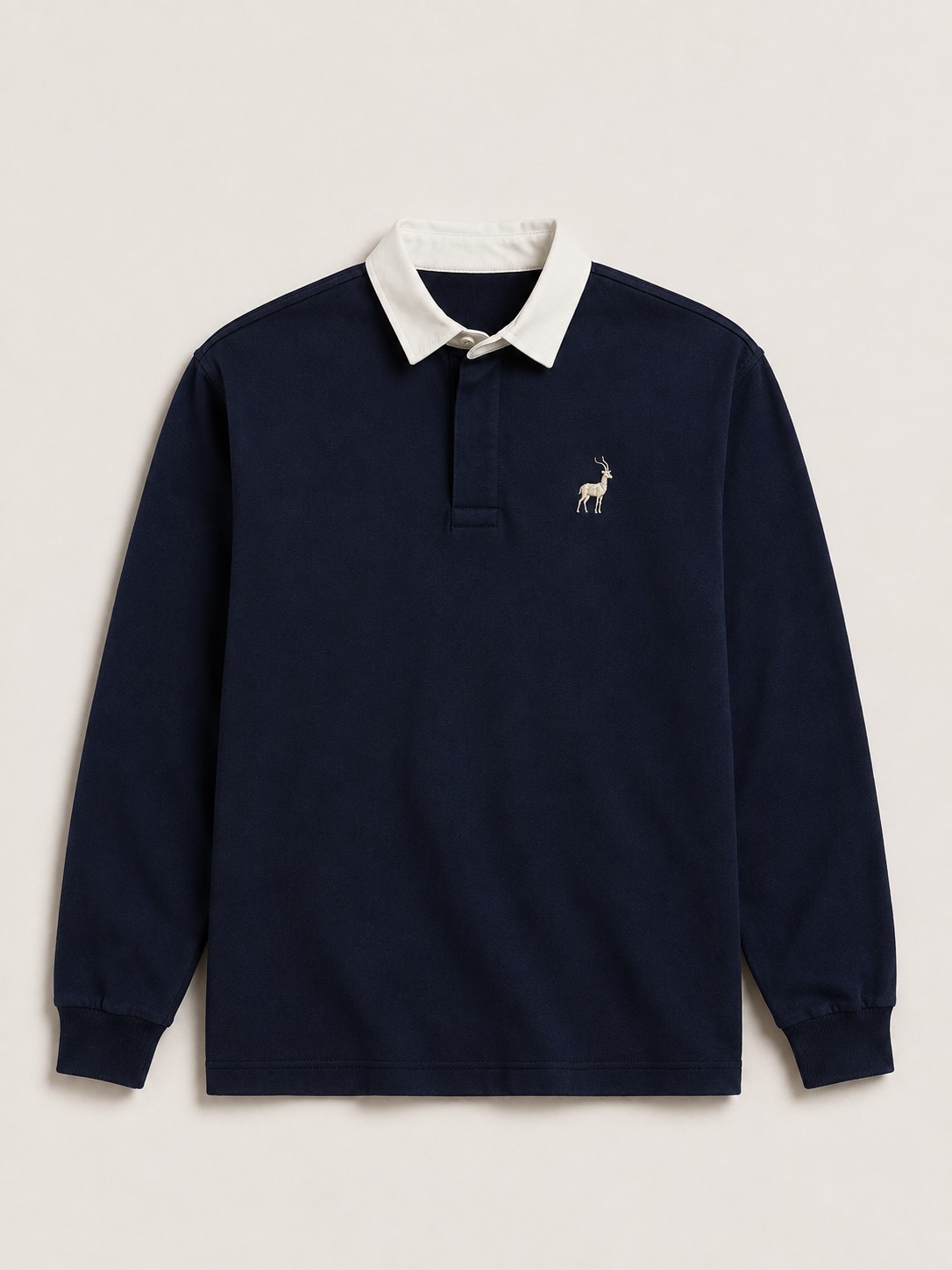 ESSENTIAL COLLAR POLO SWEATSHIRT